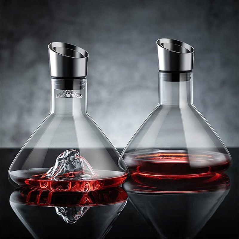 Wine Decanter Aerator Lead Free Glass Ware Premium Decanter Water Jug Bottle