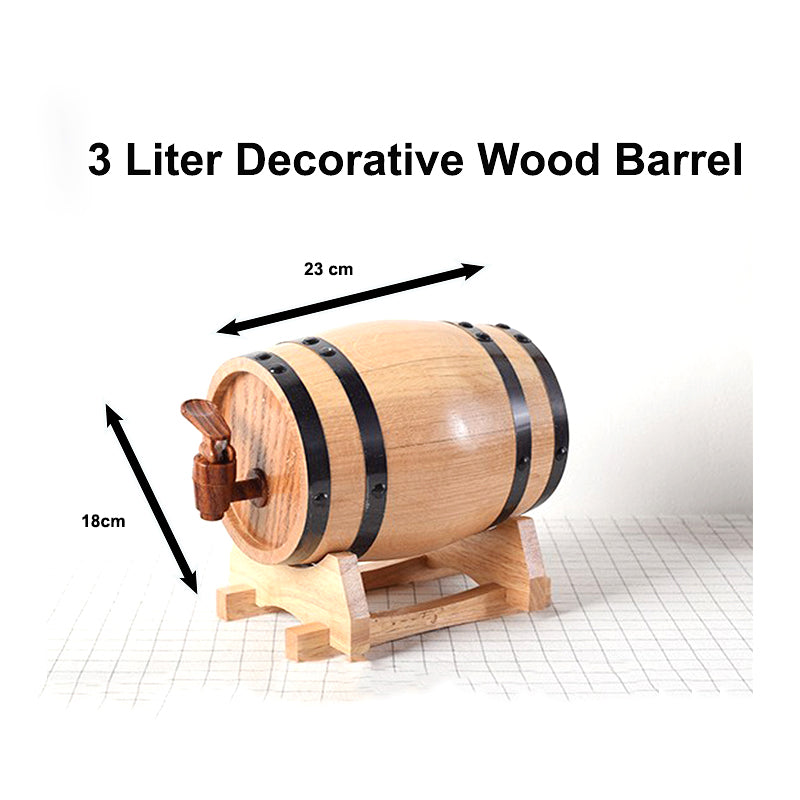 Wine Barrel Decorative Barrel