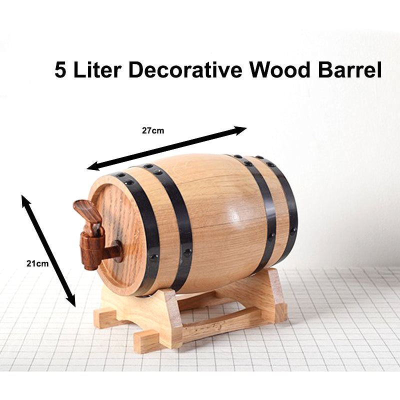 Wine Barrel Decorative Barrel